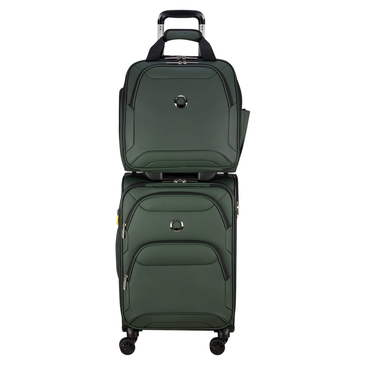 Delsey Storm Plus 2-piece Under Seater & Carry-On Luggage Set - Retail $160
