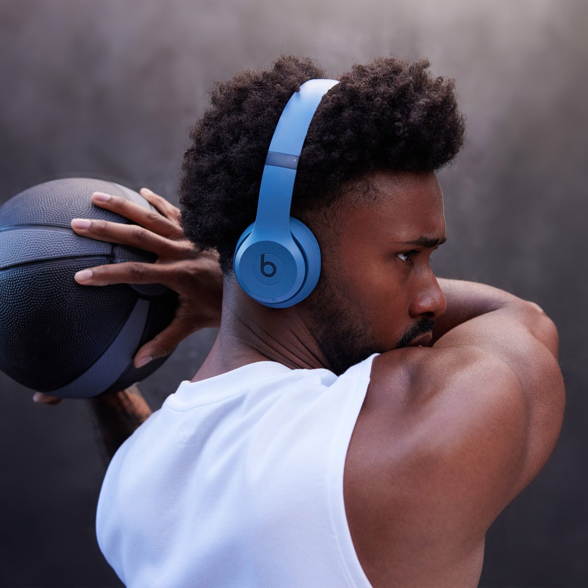 Beats Solo 4 Blue Wireless On-Ear Headphones