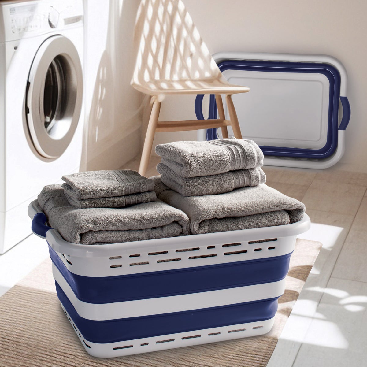 Pop N’ Load Collapsible Laundry Basket