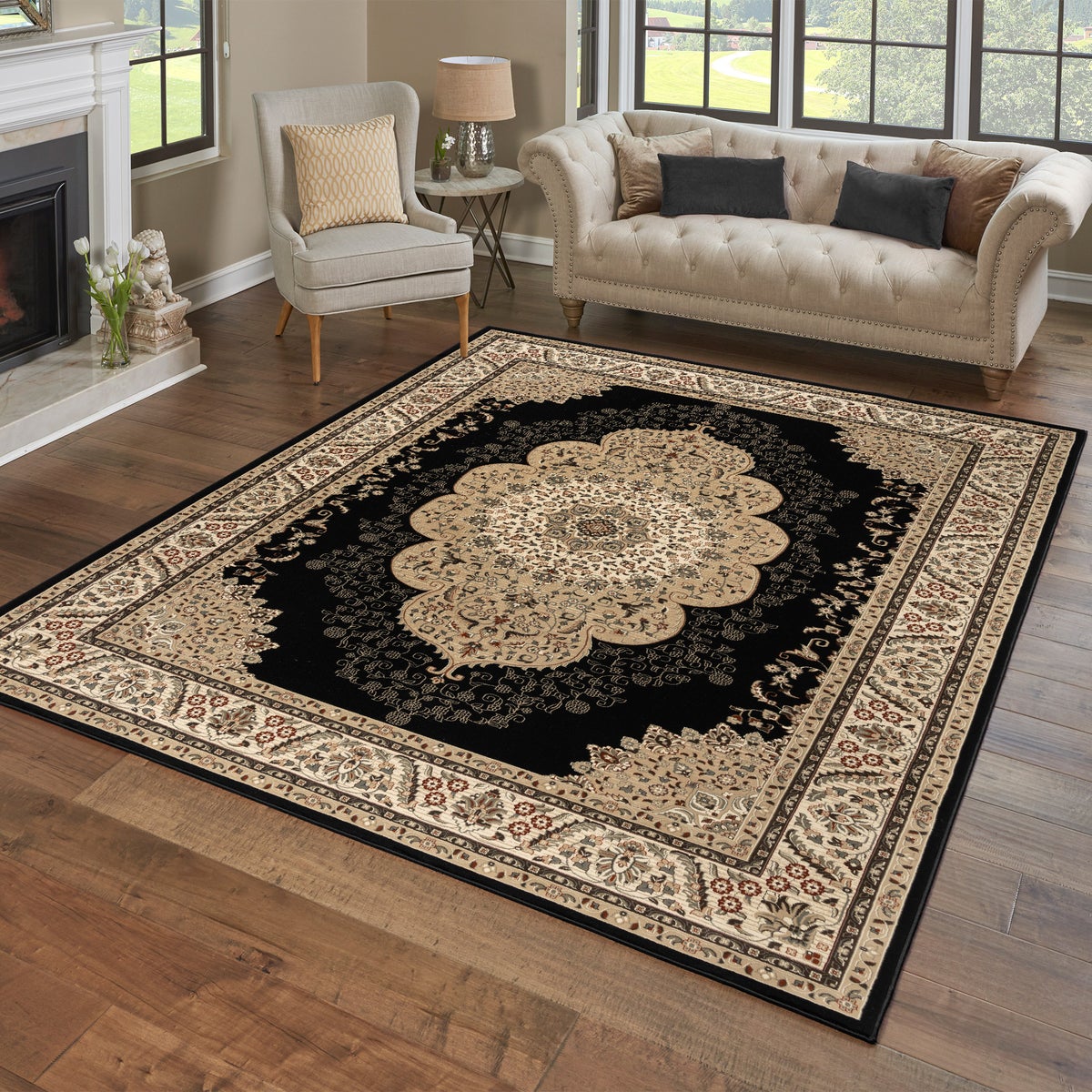 Classic Rug Collection Rias Thomasville Timeless Classic Rug Collection, Rias Rug Size: 8 ft. x 10 ...