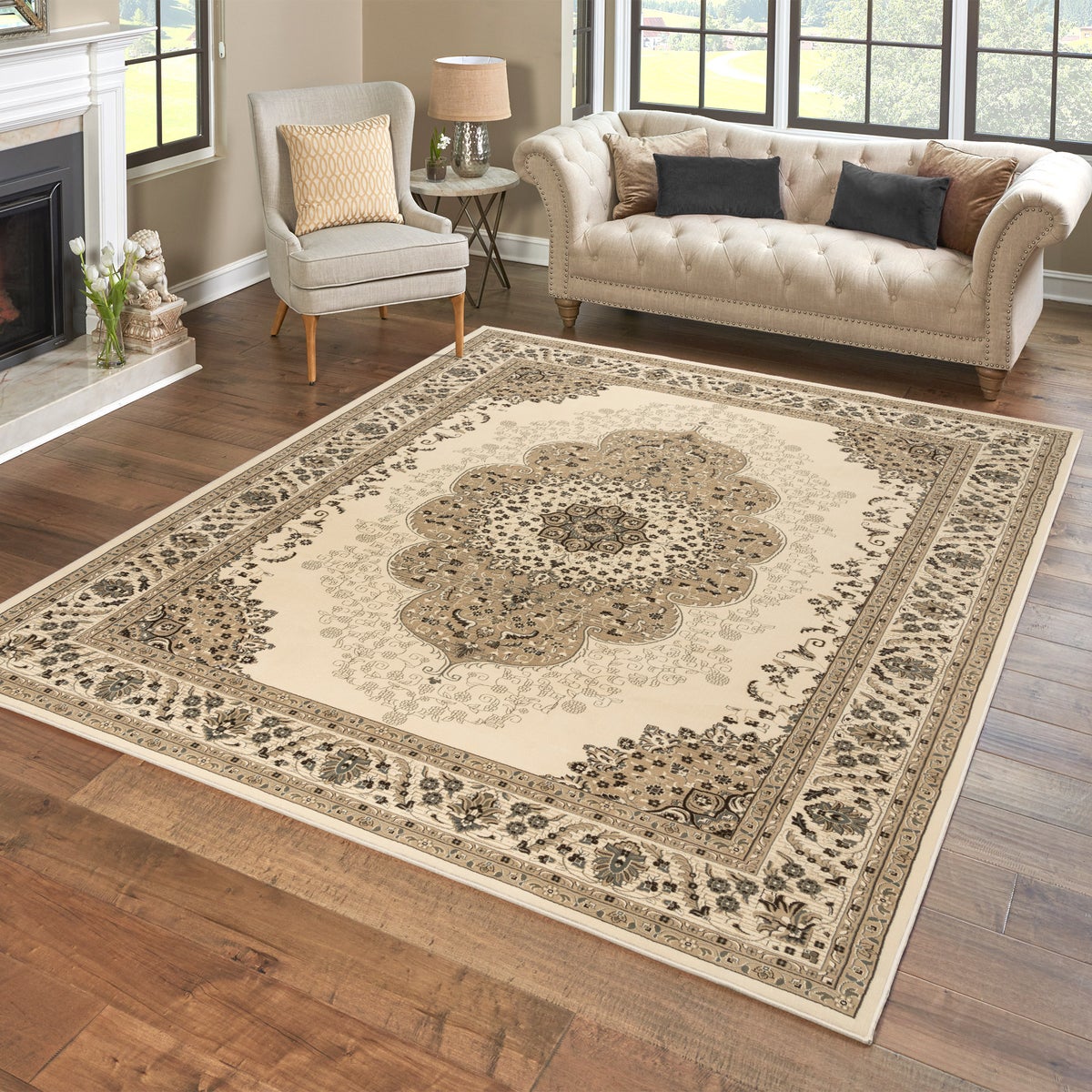 Thomasville Timeless Classic Rug Collection, Rias, Rug size: 8ft x 10ft
