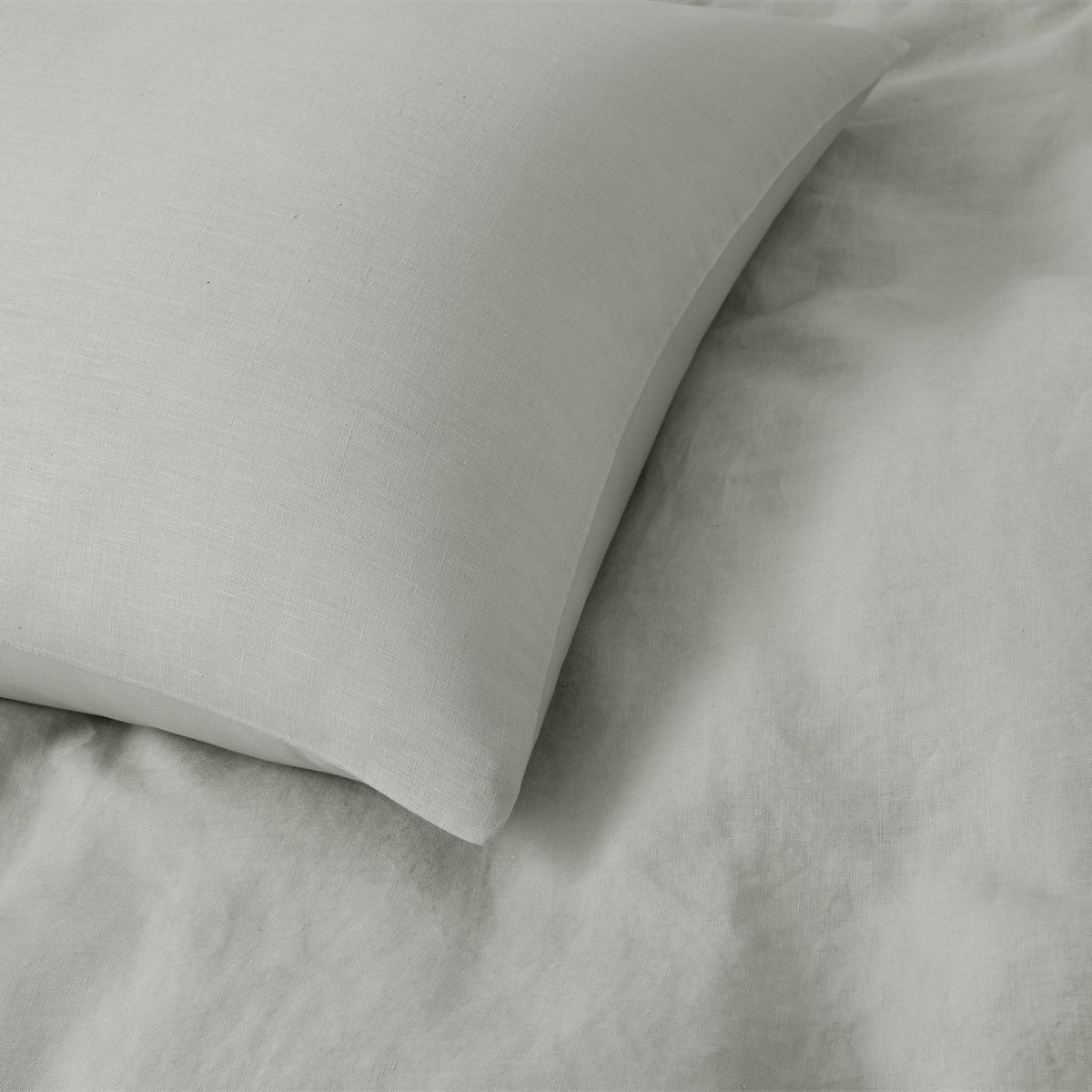 WelHome Cotton Linen Relaxed Duvet Cover, 3-piece Set, Queen/Full