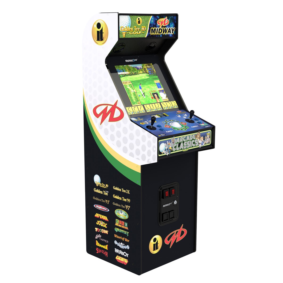 Golden Tee 3D x Midway Legacy XL Arcade Machine