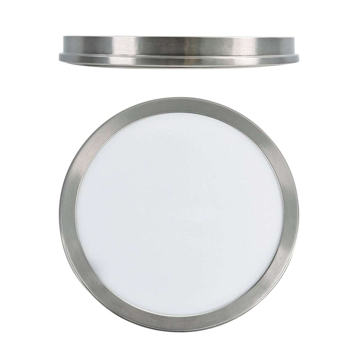Energetic 14” Slim LED Flush Mount Light Fixture, 4 Pack