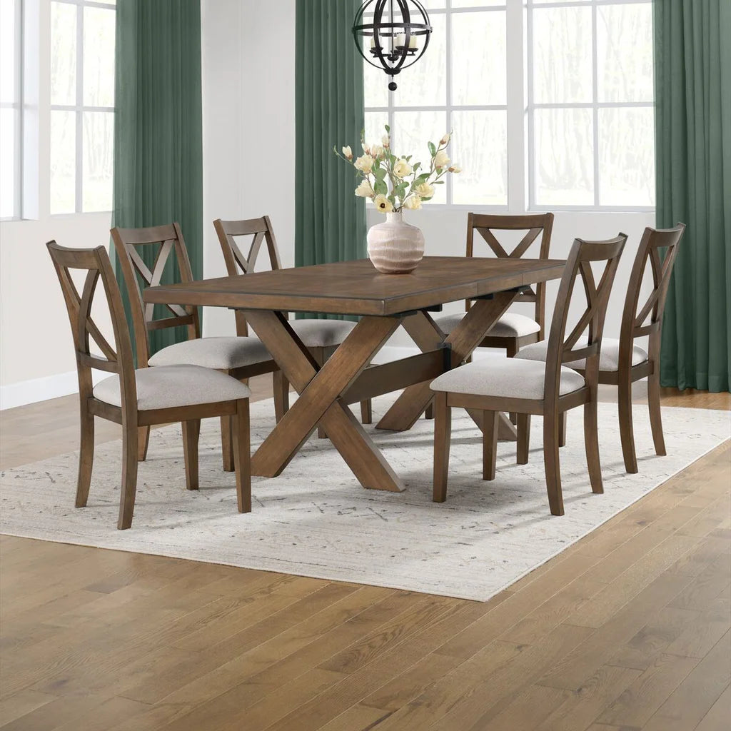 Lathan Dining Table and 6 Chairs