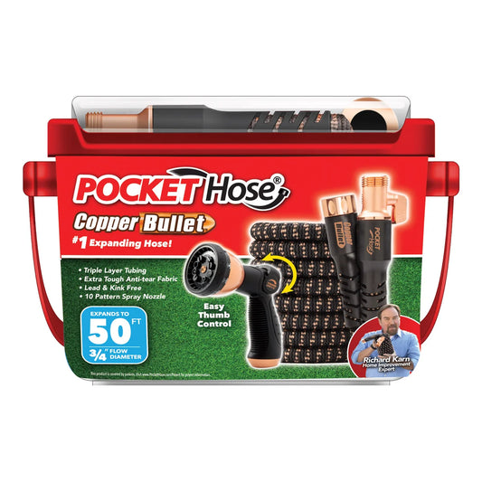 NEW - Copperbullet Pocket-Hose - Retail $43