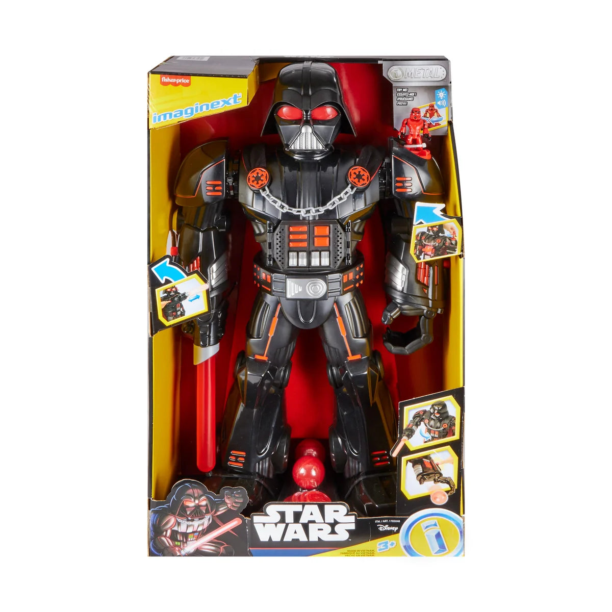 Imaginext STAR WARS Darth Vader Bot Deluxe Set - Retail $129