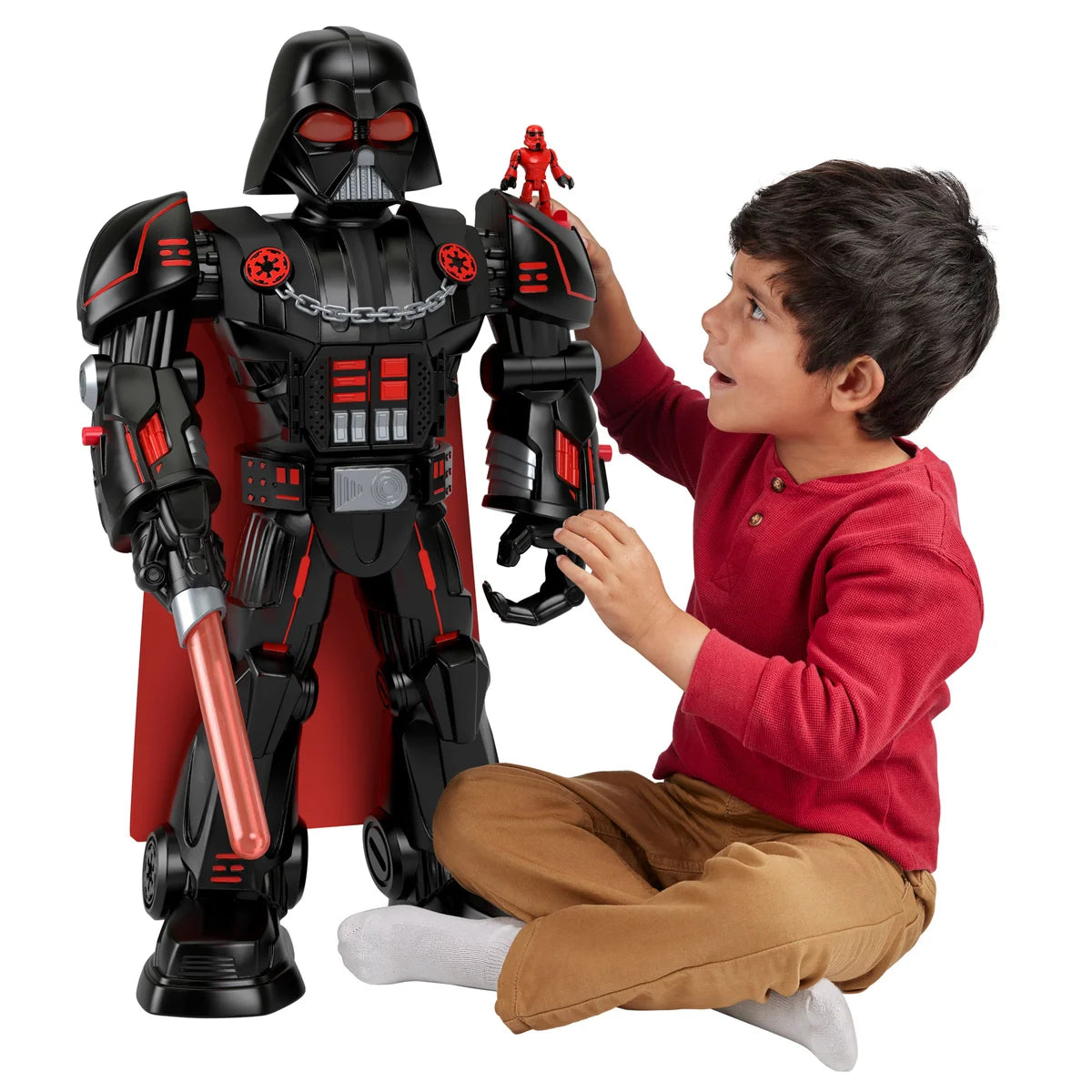 Imaginext STAR WARS Darth Vader Bot Deluxe Set - Retail $129