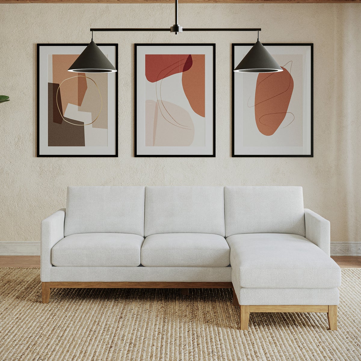 Henredon Murphy Sofa with Reversible Chaise