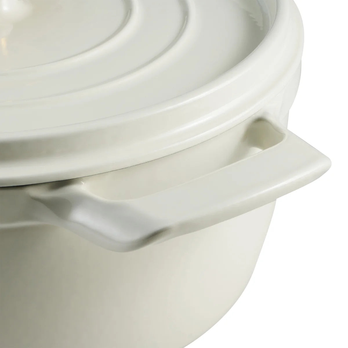 NEW - Tramontina White 4-quart & 6-quart Enameled Cast Iron Round Dutch Oven, 2-pack - Retail $69