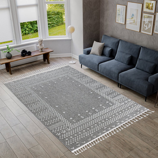 Art Carpet Artbella Area Rug Collection, Gray 7ft 10in x 10ft