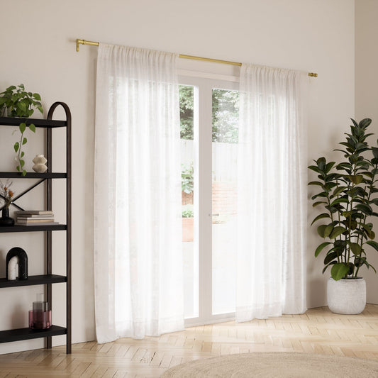 Umbra 1" Curtain Rod, 2-pack  36-72”