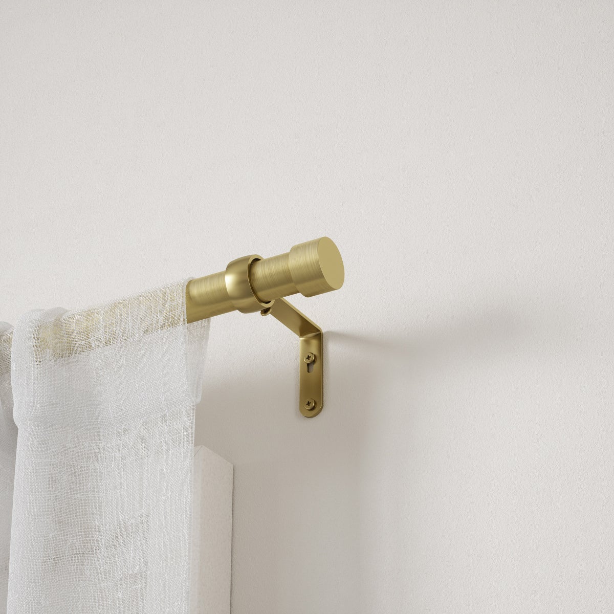 Umbra 1" Curtain Rod, 2-pack  36-72”