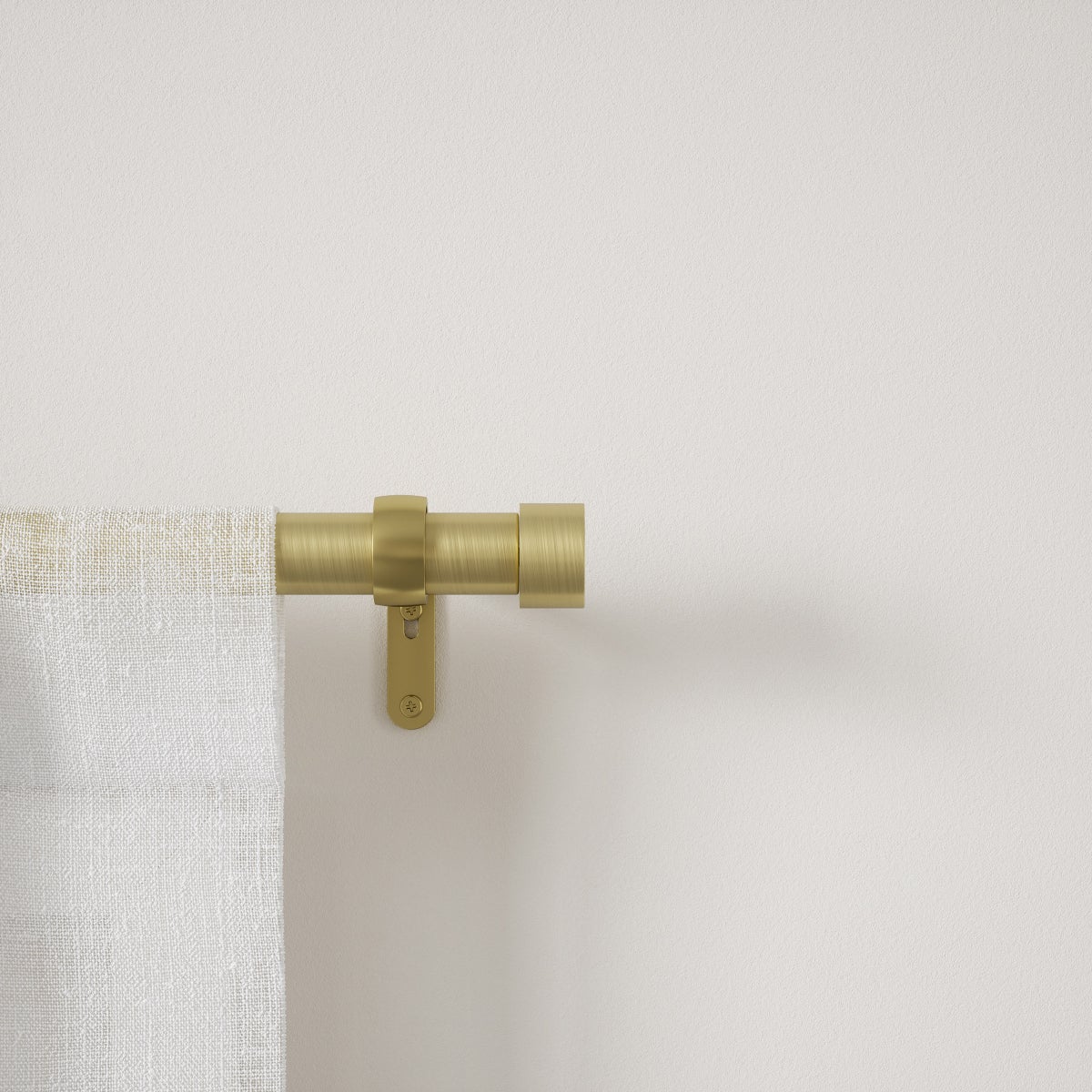 Umbra 1" Curtain Rod, 2-pack  36-72”