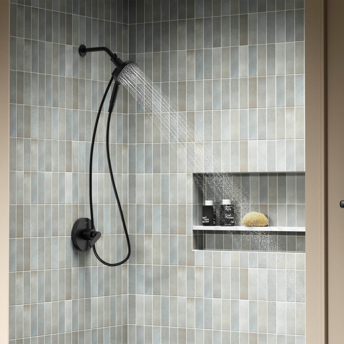 Kohler Tellin - Matte Black - Multifunction 1.75GPM Handshower