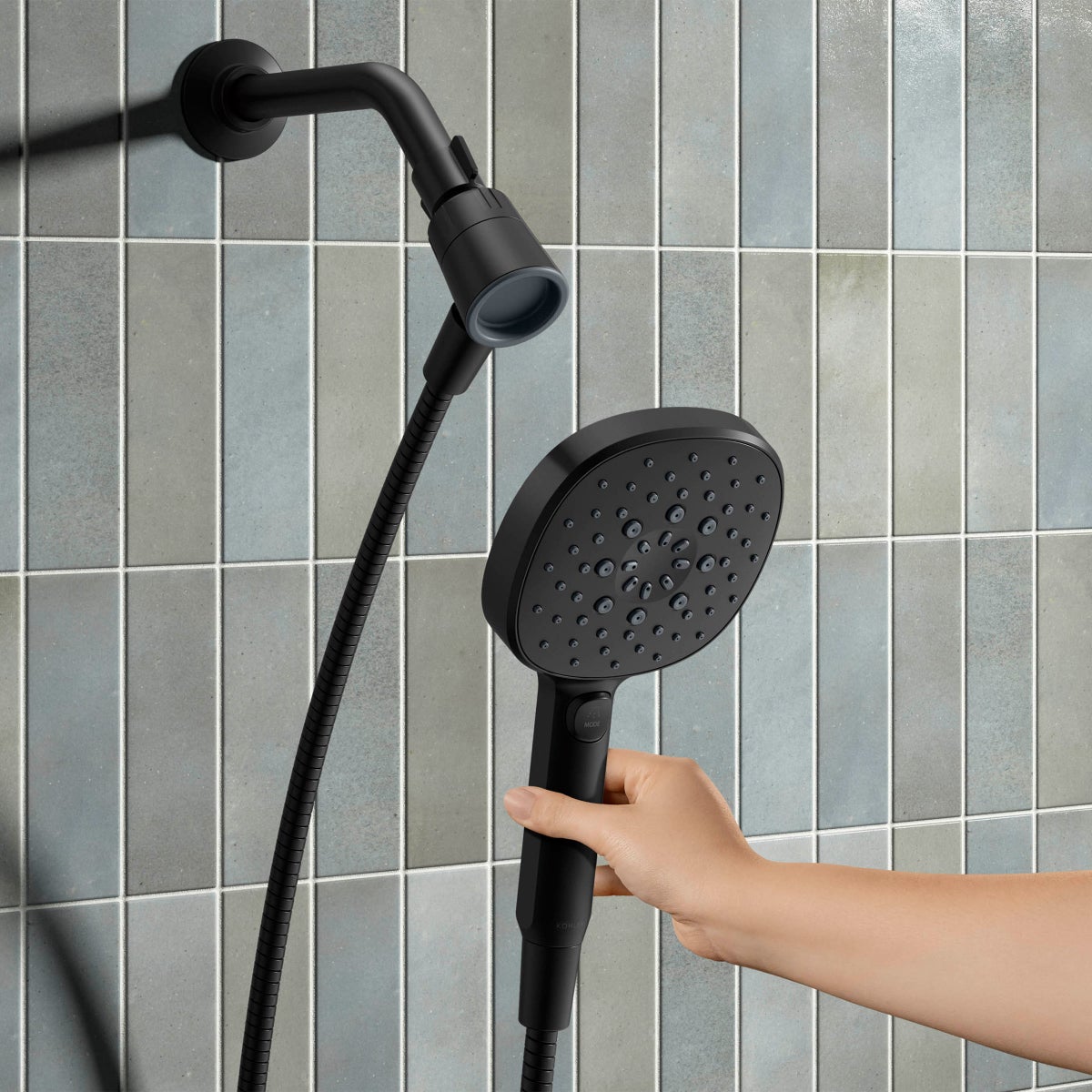 Kohler Tellin - Matte Black - Multifunction 1.75GPM Handshower
