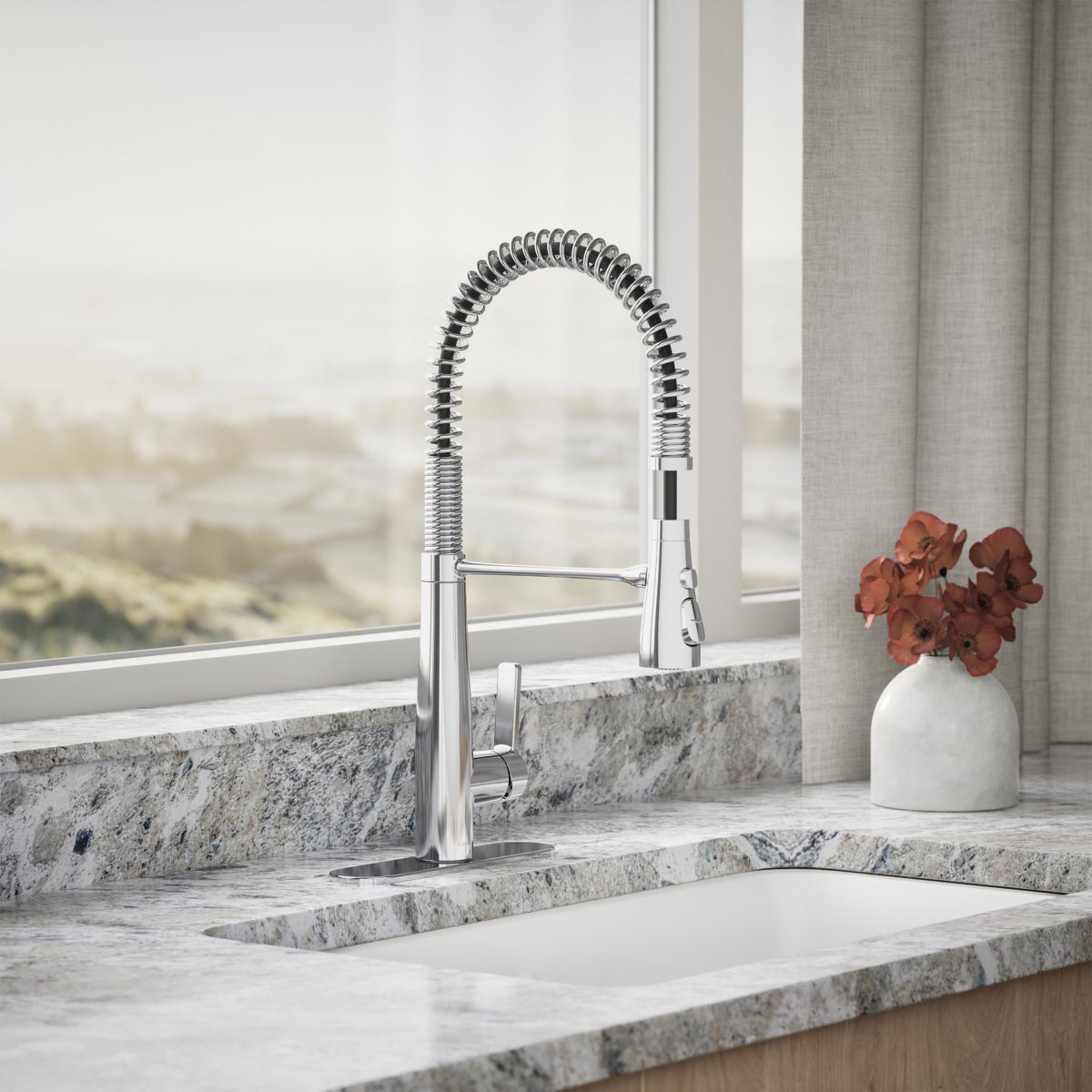 Kohler Vind Semi-Professional Pull-down Kitchen Sink Faucet - Retail $235