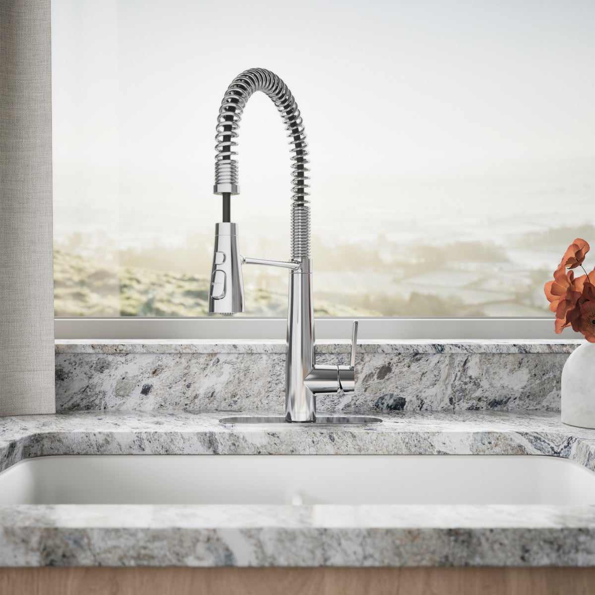 Kohler Vind Semi-Professional Pull-down Kitchen Sink Faucet - Retail $235