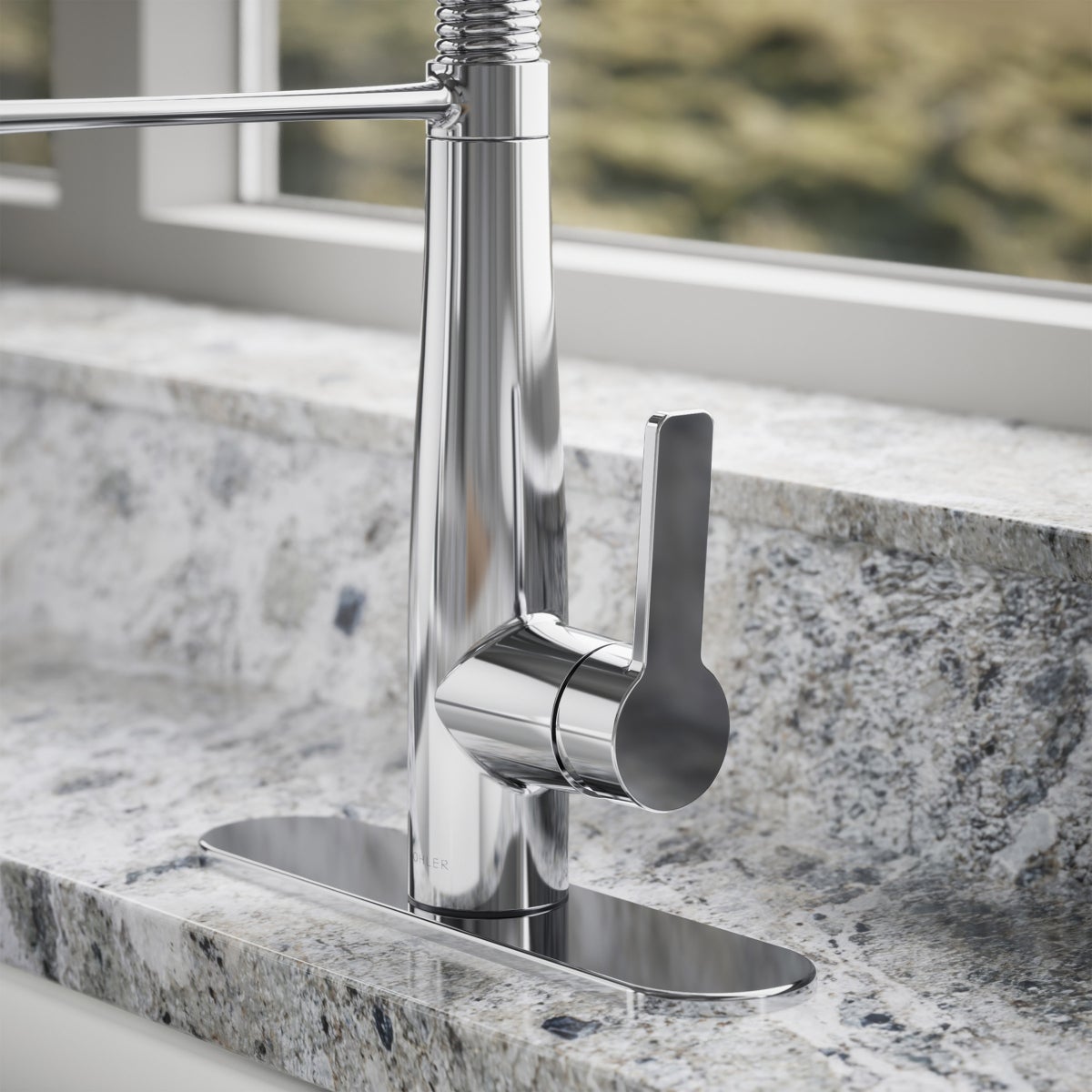 Kohler Vind Semi-Professional Pull-down Kitchen Sink Faucet - Retail $235