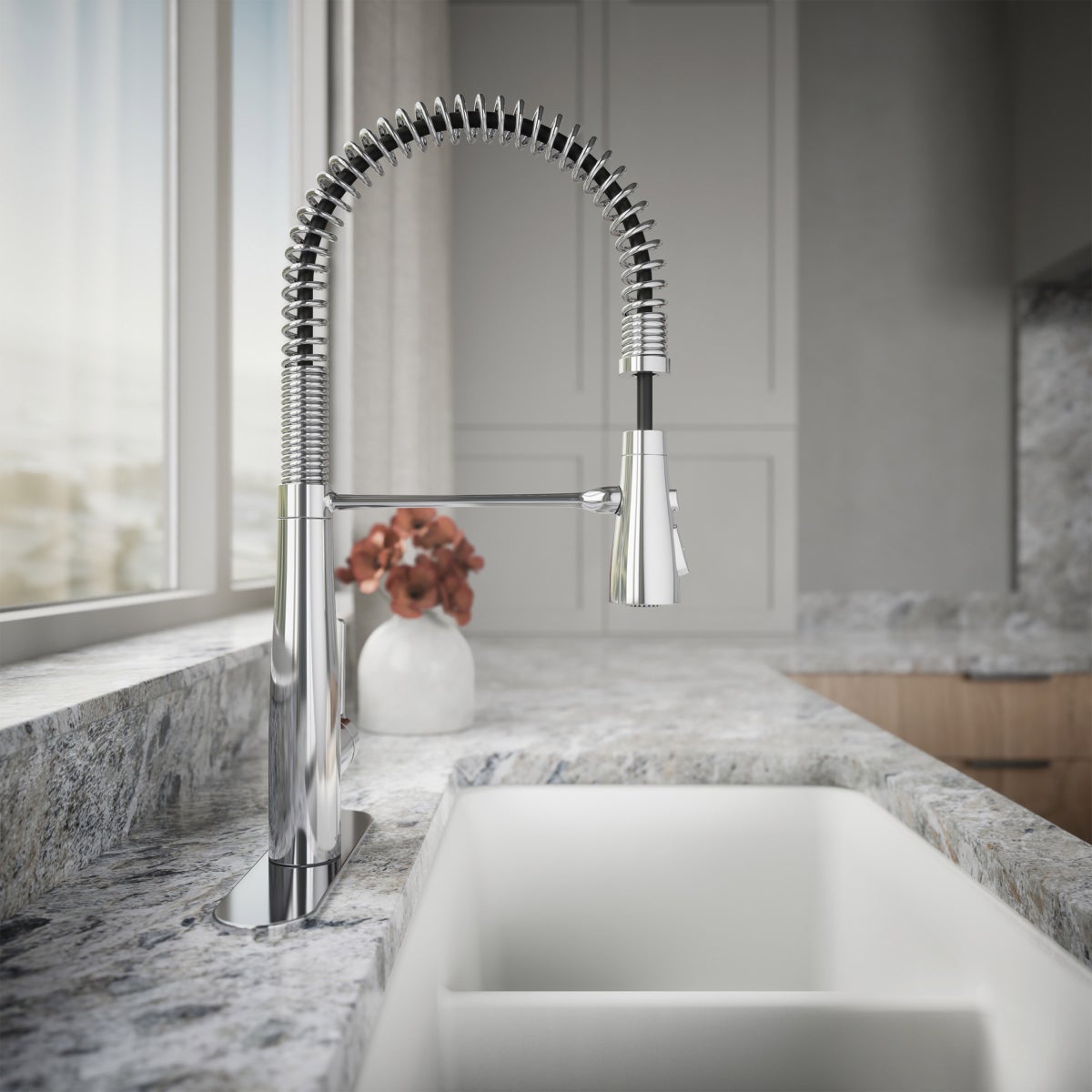 Kohler Vind Semi-Professional Pull-down Kitchen Sink Faucet - Retail $235