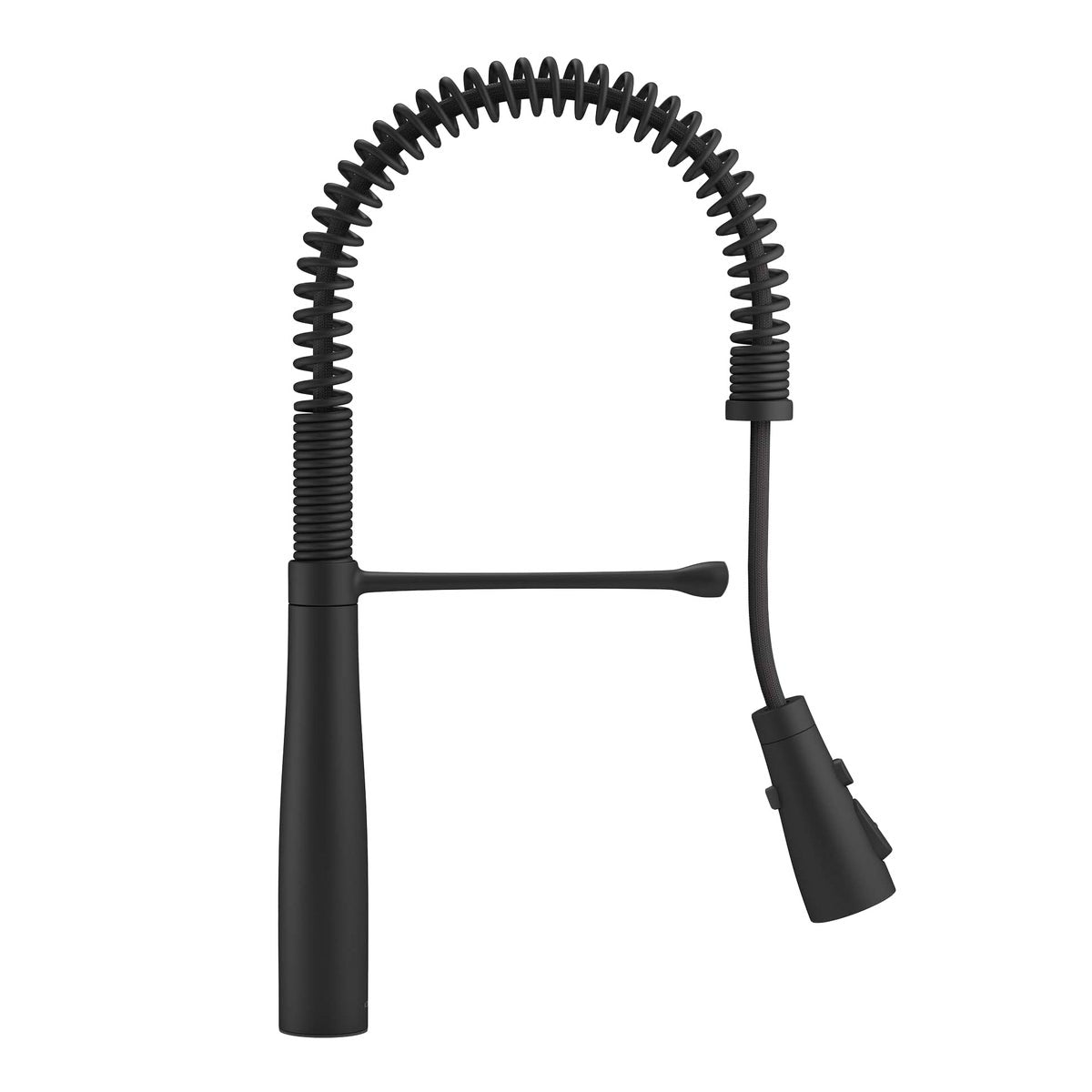 Kohler Vind Matte Black Semi-Professional Pull-Down Kitchen Sink Faucet