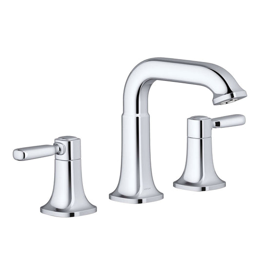 NEW - Chrome - Kohler Terzet Widespread Bathroom Sink Faucet - Retail $105