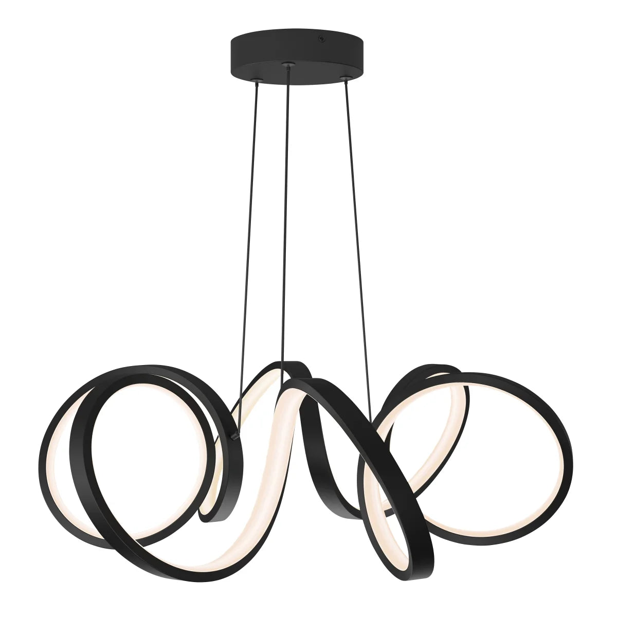Artika Swirl Ribbon Integrated LED Pendant Light - Retail $89