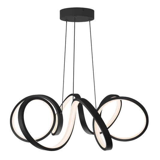 Artika Swirl Ribbon Integrated LED Pendant Light - Retail $89