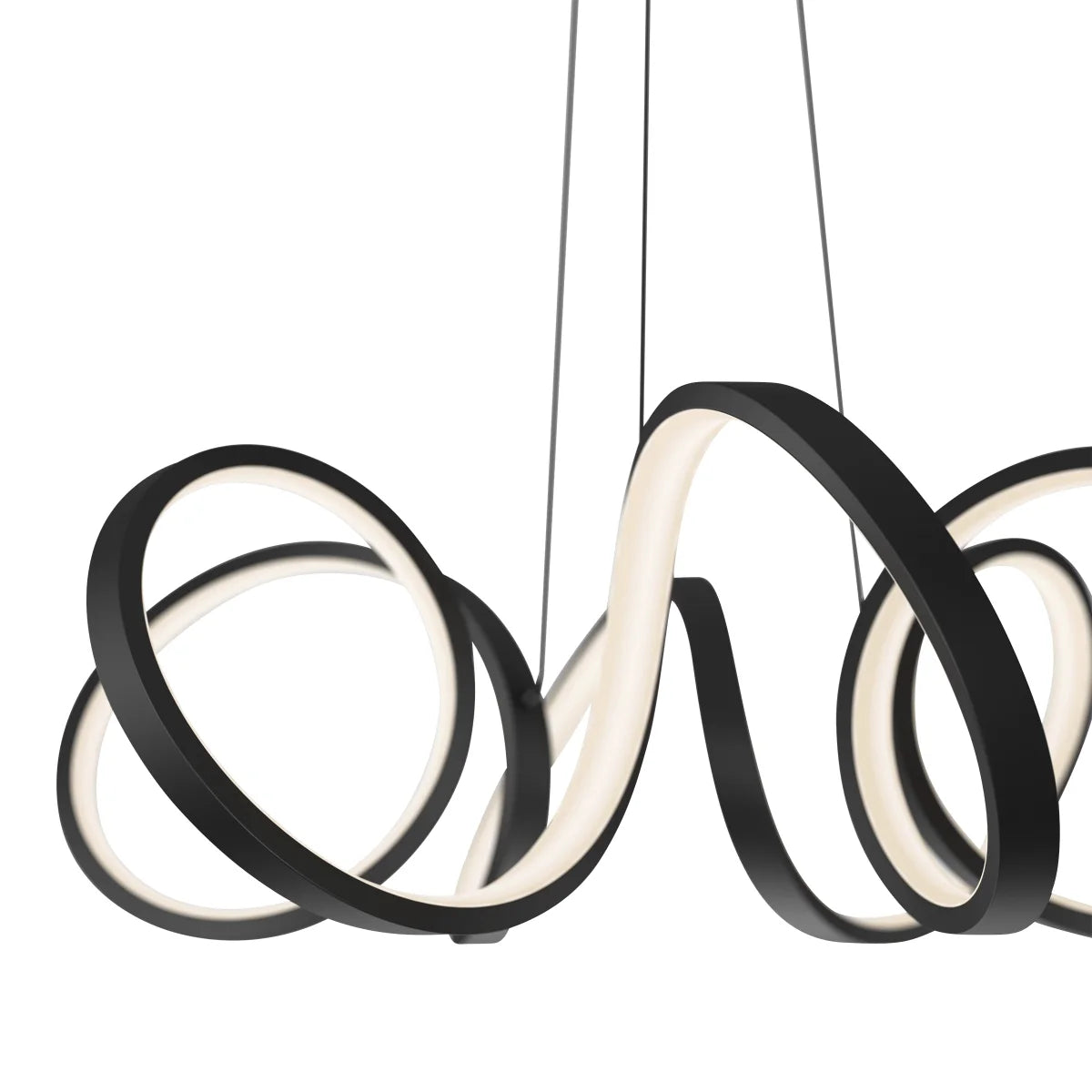Artika Swirl Ribbon Integrated LED Pendant Light - Retail $89