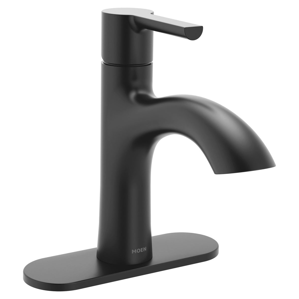 NEW - Moen Idris One Handle Bathroom Faucet Matte Black
