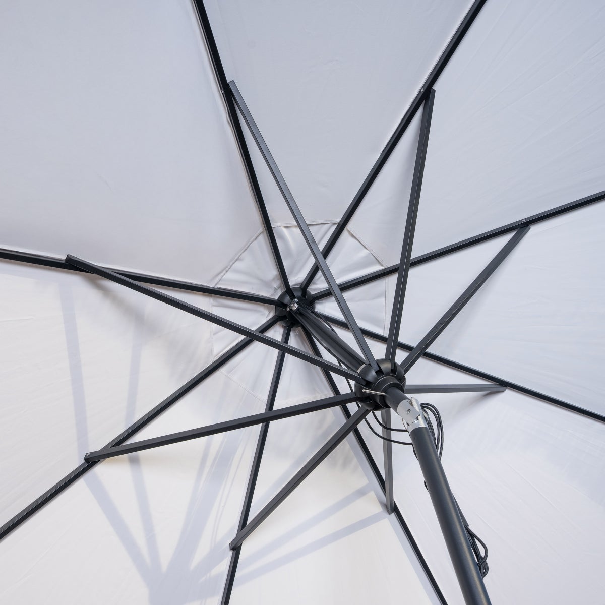 SunVilla 10 ft. Cabana Market Fringe Umbrella