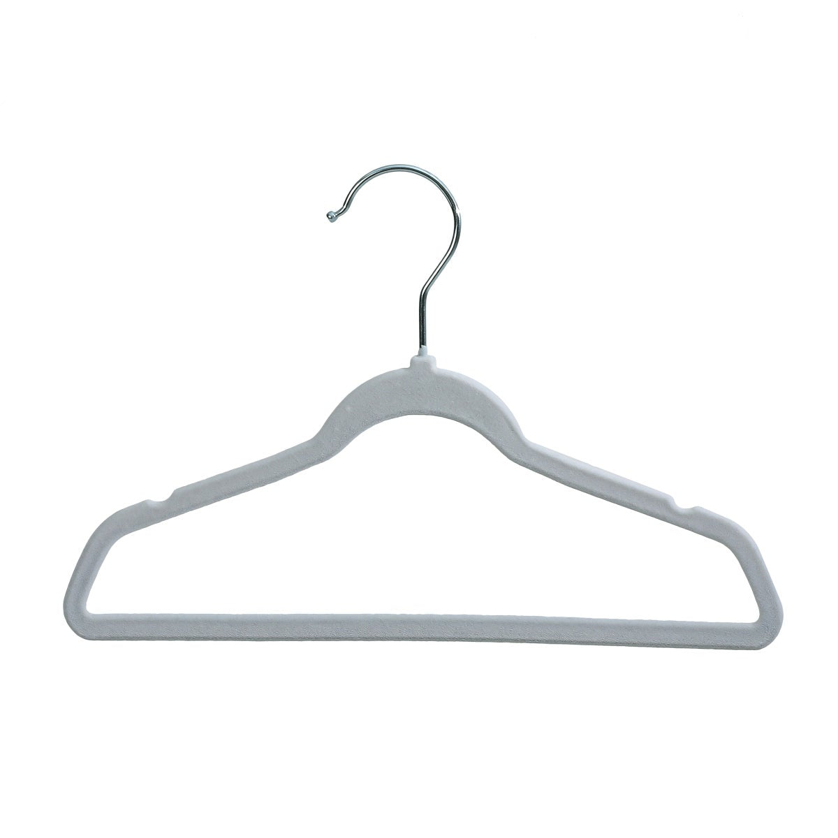 Flocked Kids Hangers, 60-pack