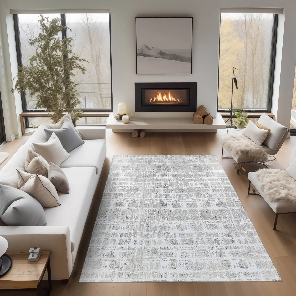 NEW - Rug & Co. Steinway Wyckoff Area Rug 5 ft. 3 in. x 7 ft. 5 in - Retail $120