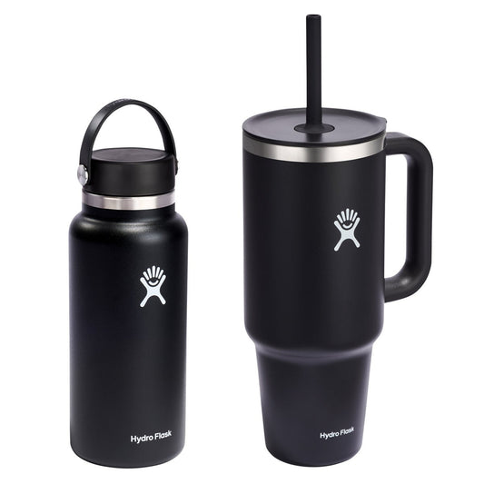 Hydro Flask Essential Hydration Set Black - Retail $50
