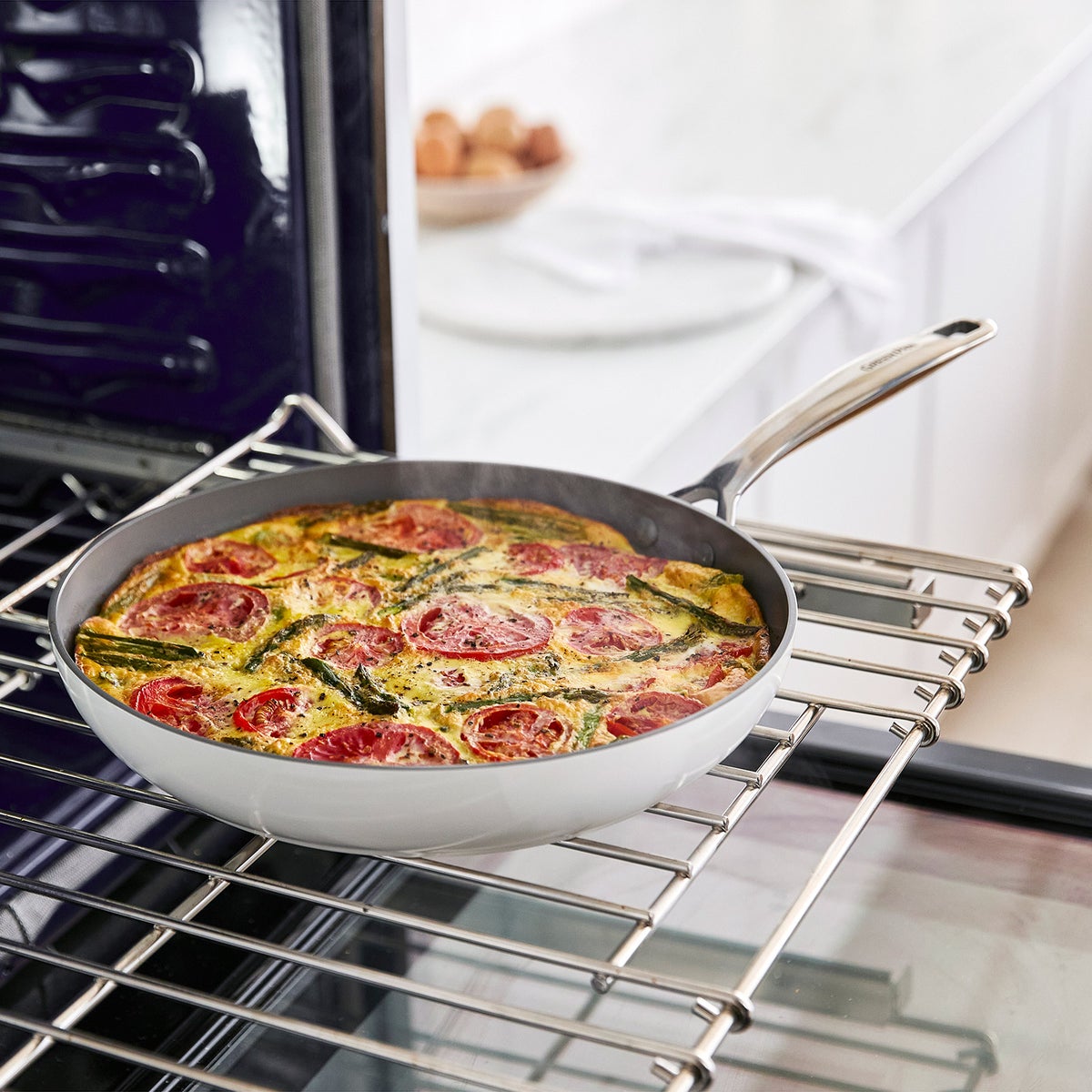 NEW - GreenPan Eras Ceramic Non-Stick 11-piece Cookware Set