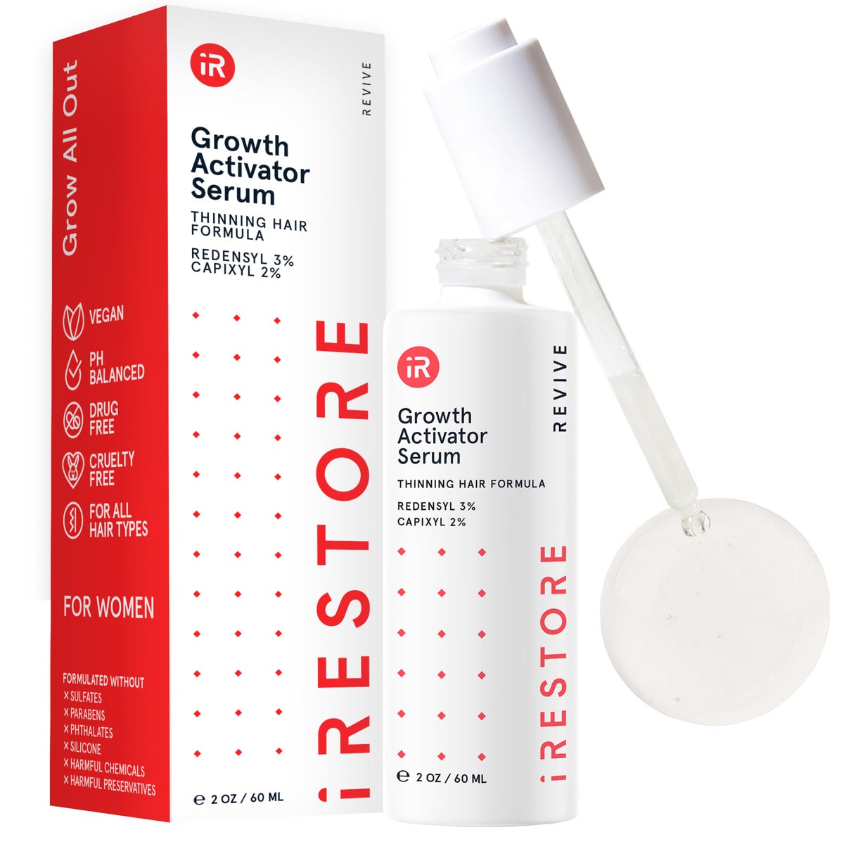 iRestore Professional Red Light Therapy Helmet 282 Laser Hair Growth System