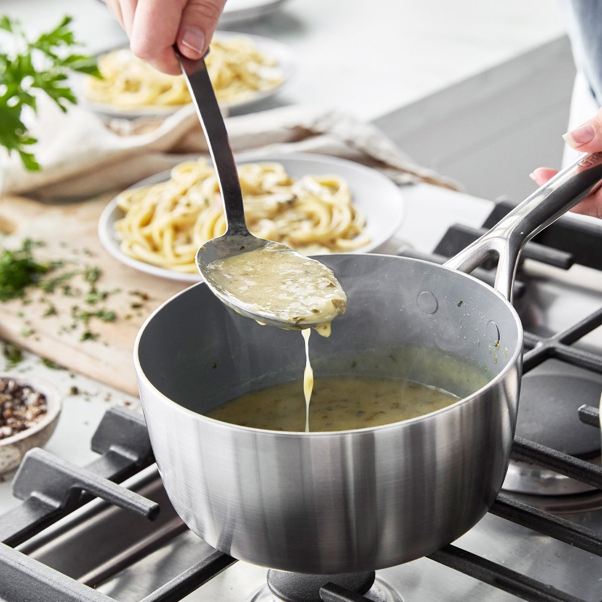 NEW - GreenPan GP3 Stainless Steel 11-piece Bundle