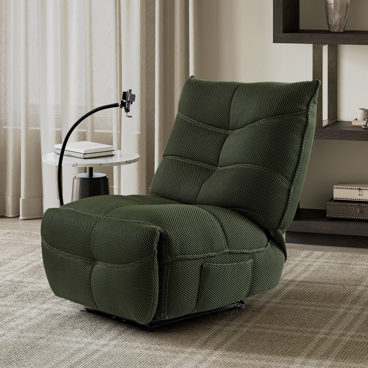Eureka Ergonomic Lynx Power Recliner with Wireless Charging & USB - Retail $500