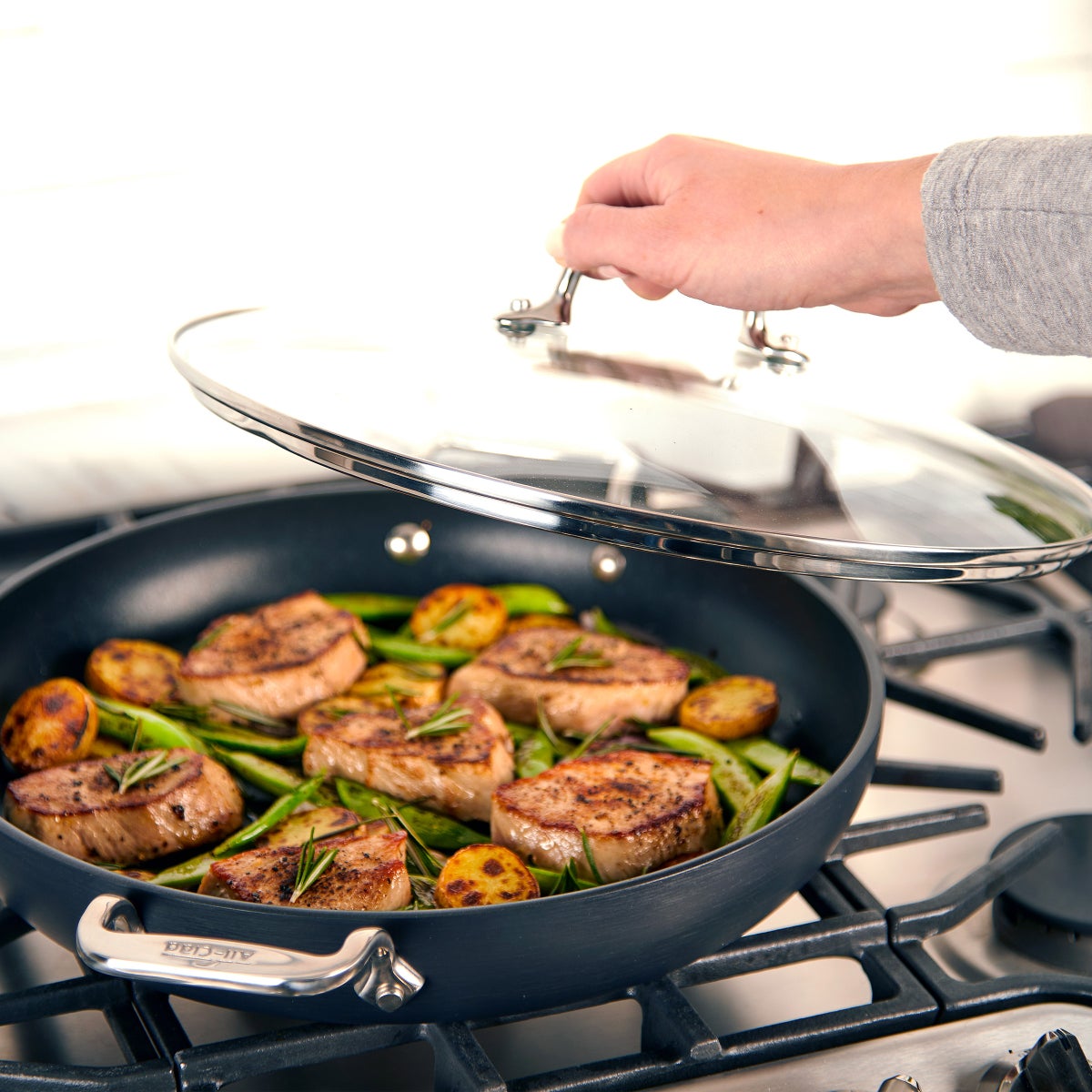 NEW - All-Clad HA1 12-piece Nonstick Cookware Set