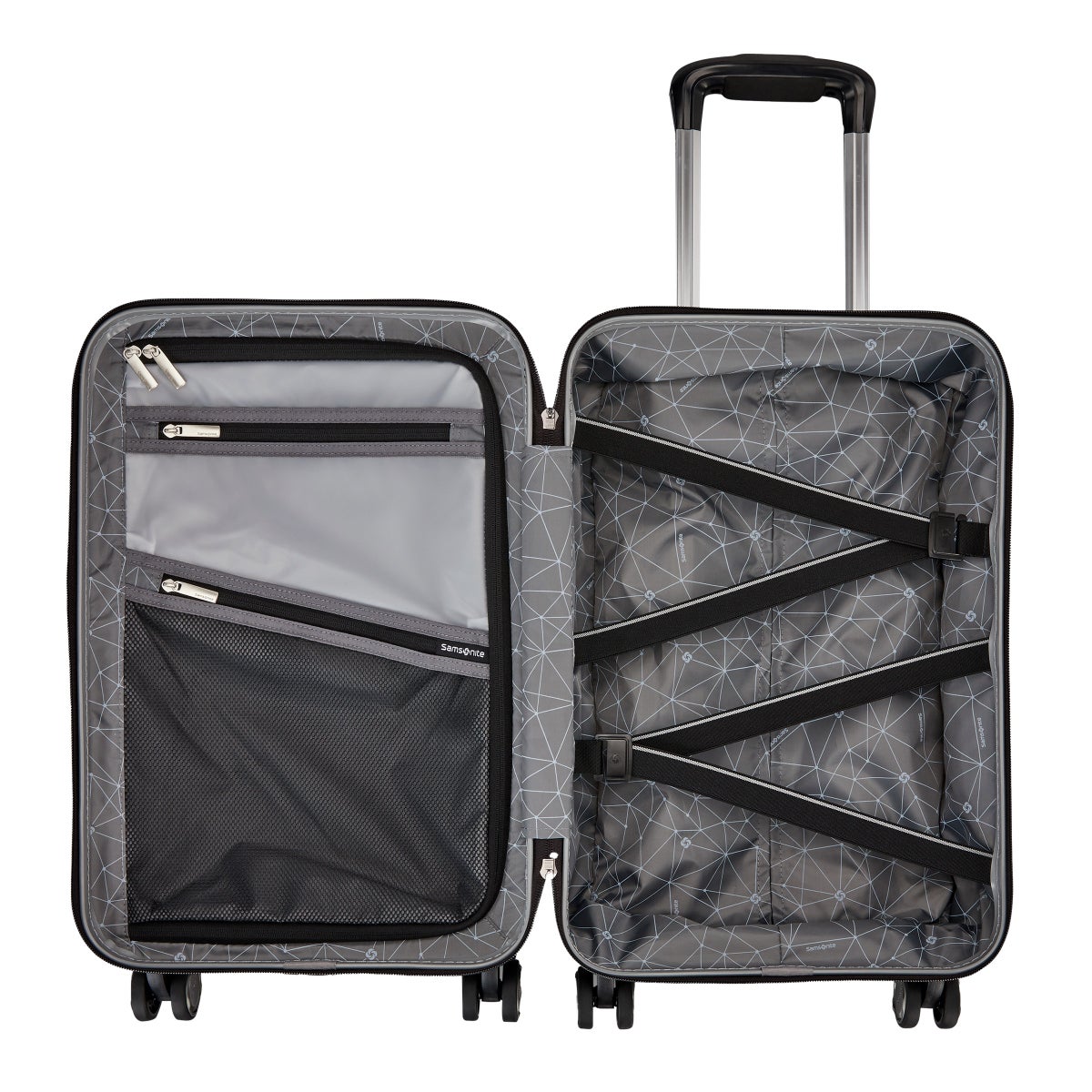 NEW - Samsonite Blackstone Blue 2-piece Hardside Expandable Spinner Luggage Set