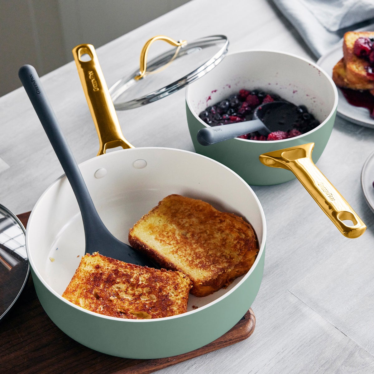 NEW - GreenPan Reserve Ceramic 5-piece Cookware Set