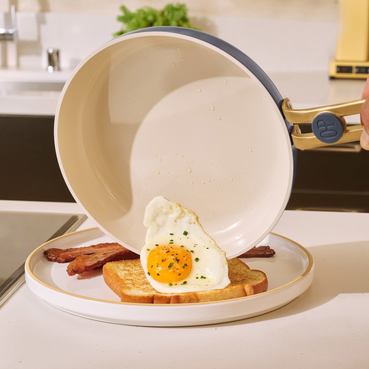 NEW - Our Place 8-piece Essentials Ceramic Nonstick Cookware Set