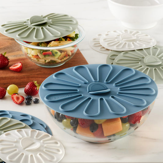 PrepWorks Multi-Function Silicone Lids, Set of 10 - Retail $23