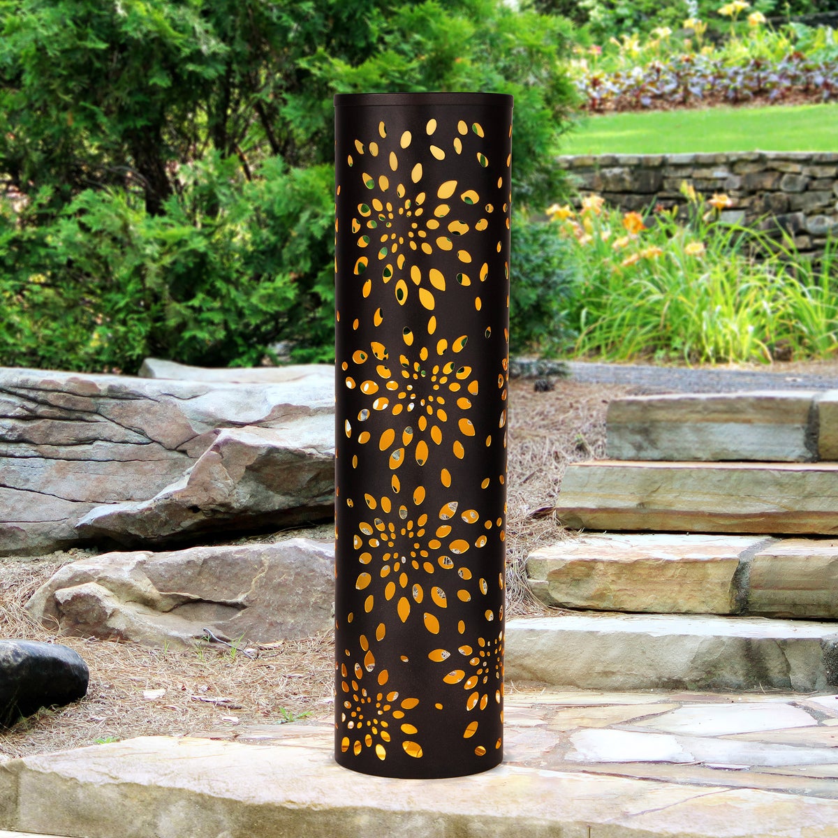 32” Solar Patio Pillar