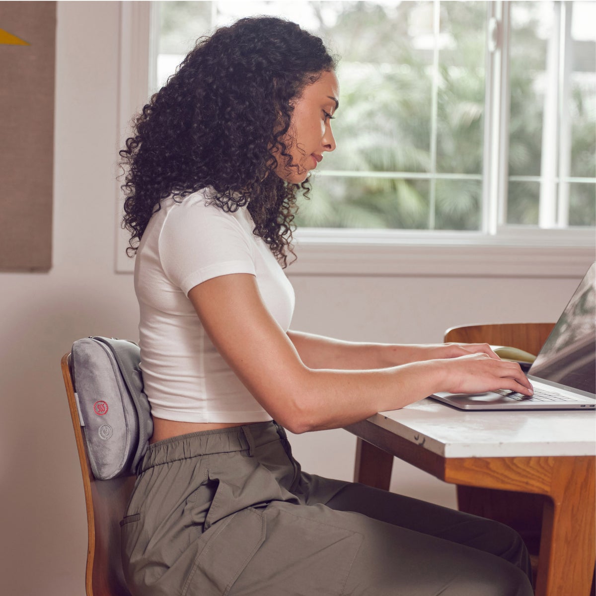 Homedics Contoured Gel Massage Pillow