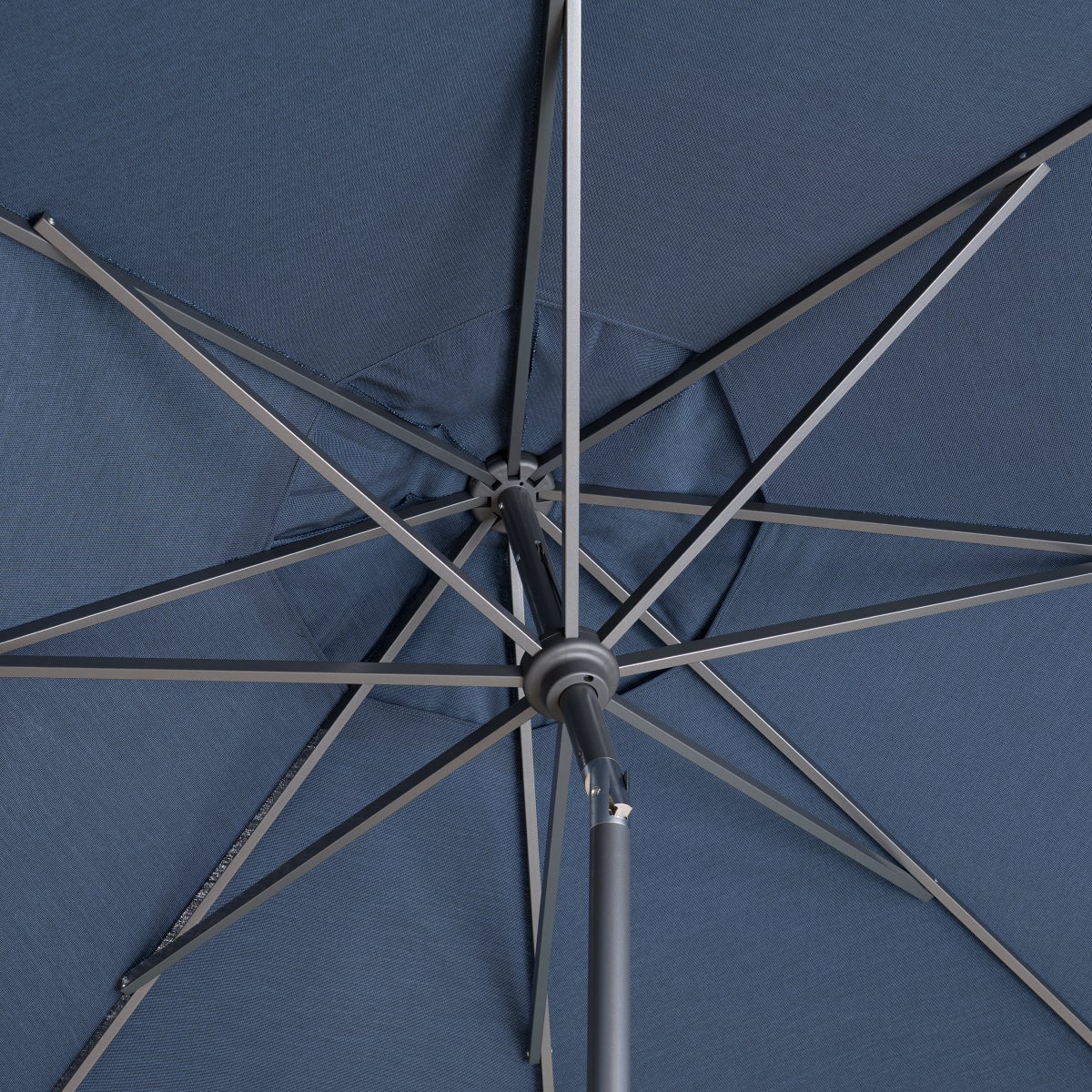 SunVilla 10' Auto-Tilt Market Umbrella In Blue