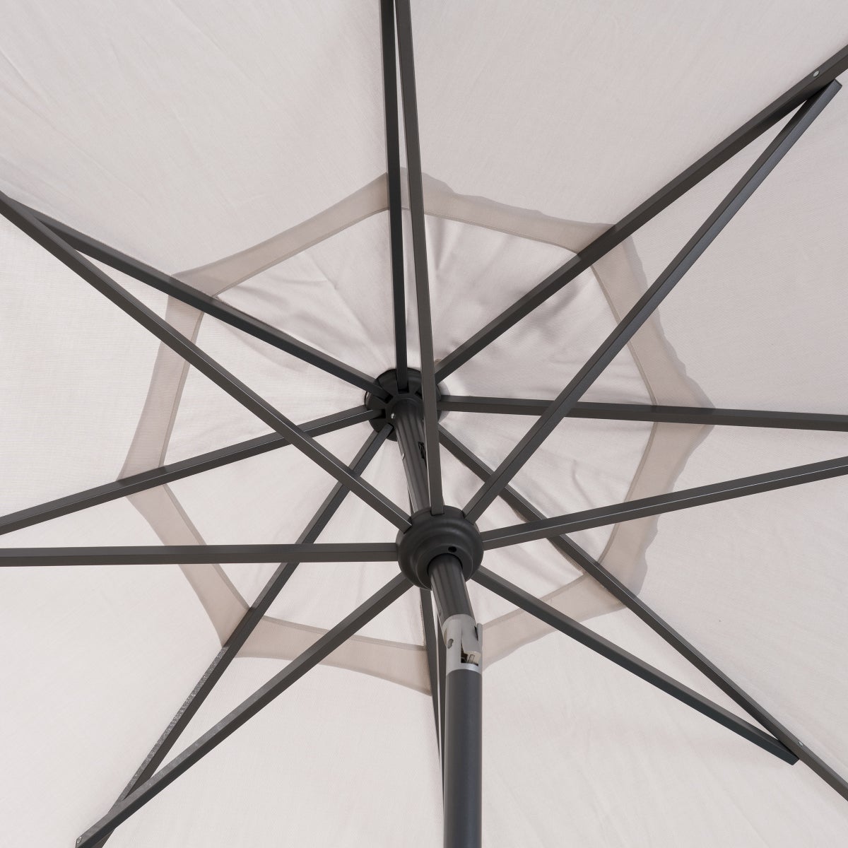 SunVilla 10' Auto-Tilt Market Umbrella In Cream