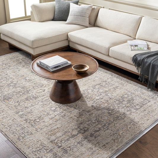 Peighton Area Rug Collection, Gray, Rug Size: 5ft. x 7ft. 9in.