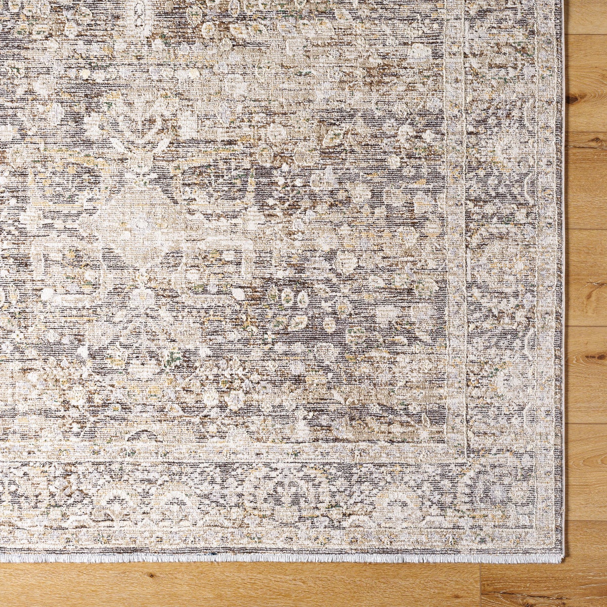 Peighton Area Rug Collection, Gray, Rug Size: 5ft. x 7ft. 9in.