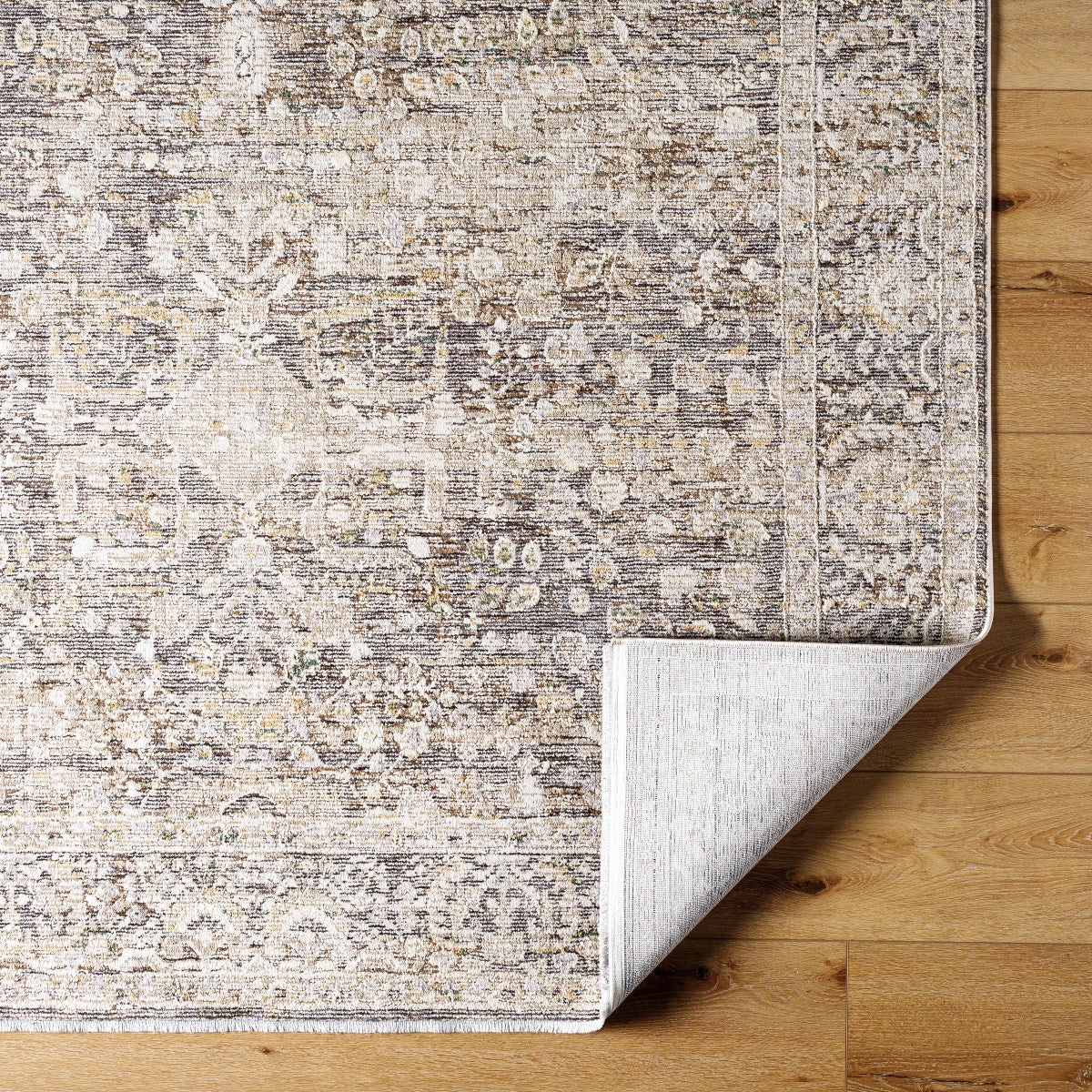 Peighton Area Rug Collection, Gray, Rug Size: 5ft. x 7ft. 9in.
